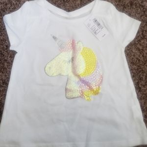 The children's place unicorn shirt